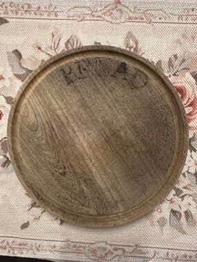 Vintage Rustic Bread Board. 8”